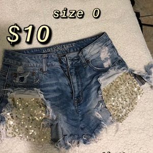 american eagle shorts